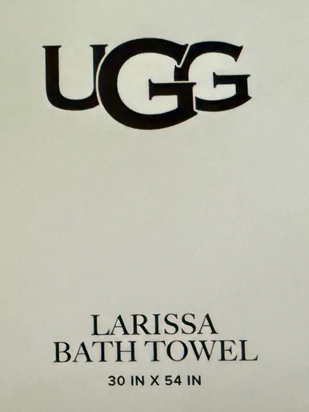 UGG Bath Towels Fringed Textured Rose Cloud